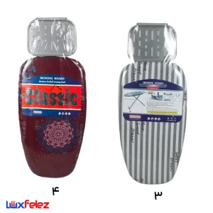 میز اتو هدیه مدل کلاسیک کوتاه نشسته ۳۱۲ - طرح4